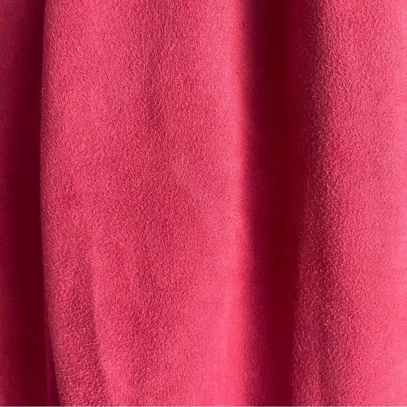 Free People Nightfall Paperbag Faux Suede Pants Wine Red 22364 - Picture 7 of 14